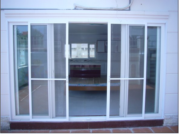 CỬA LƯỚI CHỐNG MUỖI LÙA 2 CÁNH TRÁNG SỨ