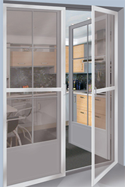 CỬA LƯỚI CHỐNG MUỖI DẠNG MỞ 2 CÁNH